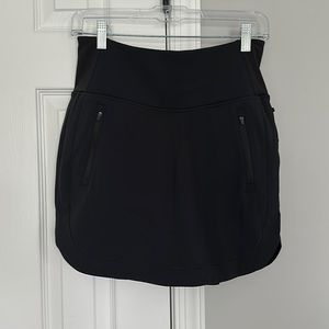 Athleta fairway golf skort . Small. Black. Like new!
